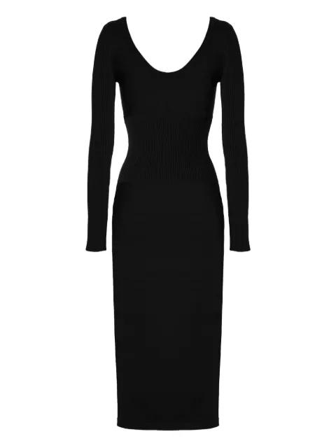 long-sleeve luxe merino dress by WOLFORD
