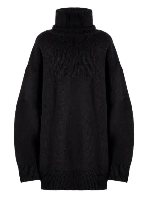 loose roll neck knitwear by WOLFORD