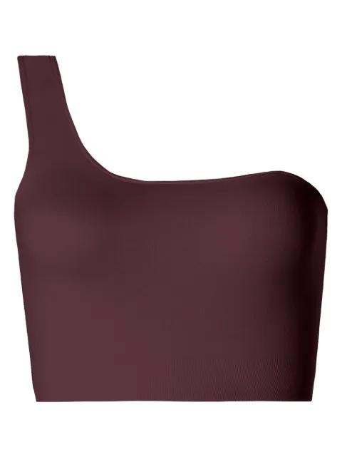 one-shoulder sleeveless top by WOLFORD