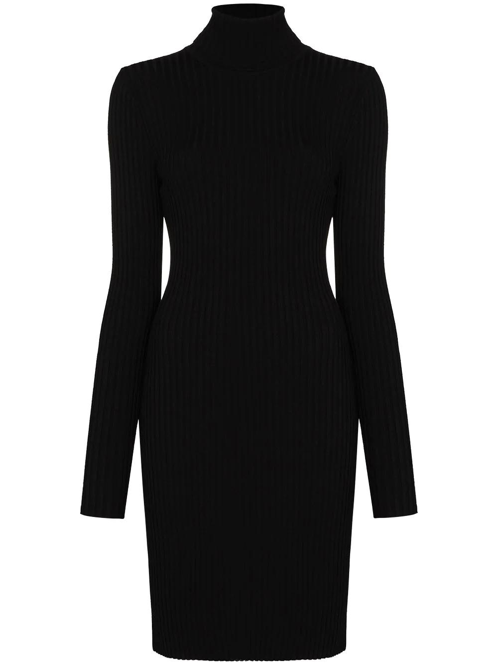 ribbed-knit mini dress by WOLFORD