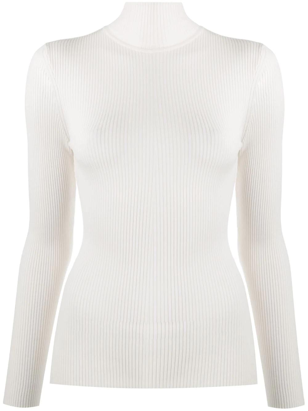 roll neck fitted jumper by WOLFORD
