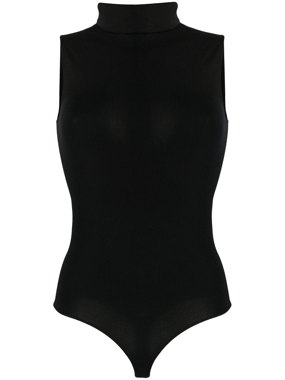 roll neck sleeveless bodysuit by WOLFORD