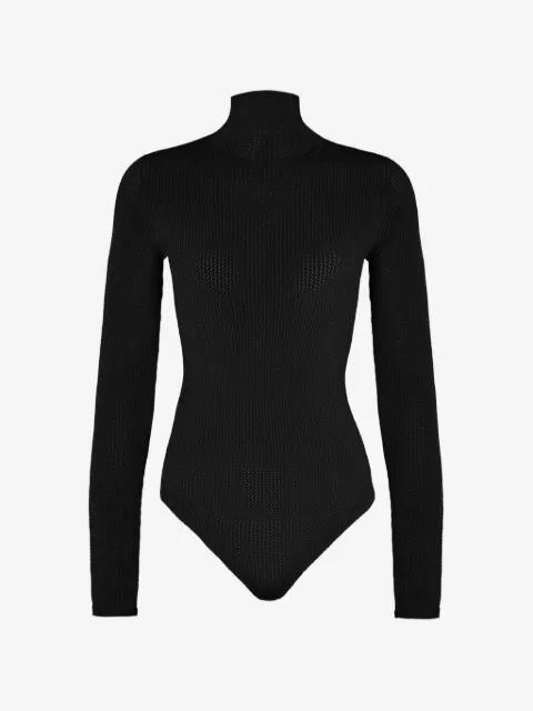 seamless long-sleeve bodysuit by WOLFORD