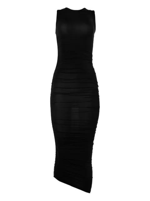 sheer drape dress by WOLFORD