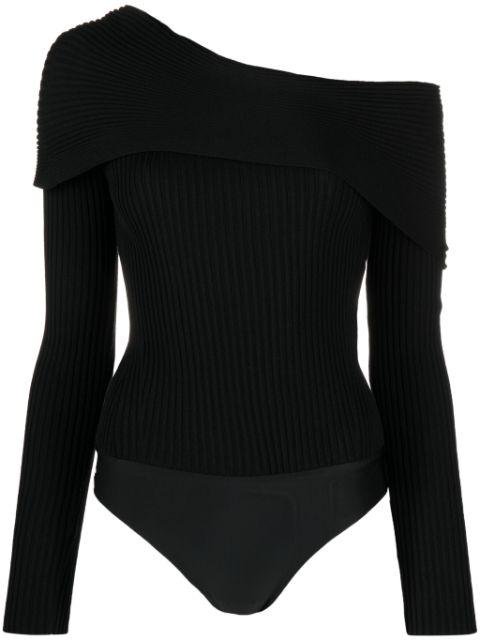 x Simkhai contoured ribbed-knit body by WOLFORD