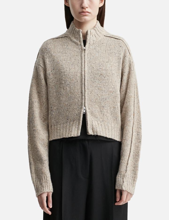 Alea Zip Knit Cardigan by WON HUNDRED
