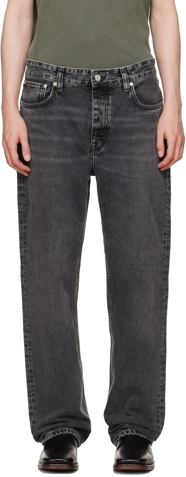Black Steve Jeans by WON HUNDRED