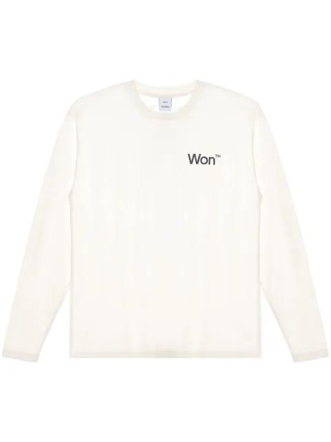 Letter T-shirt by WON HUNDRED