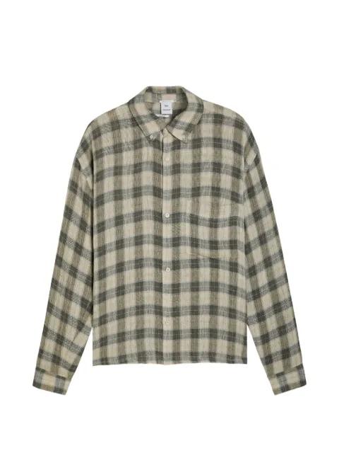 Maza checked shirt by WON HUNDRED