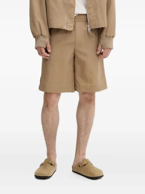 elastic-waistband shorts by WON HUNDRED