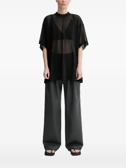 high-neck top by WON HUNDRED