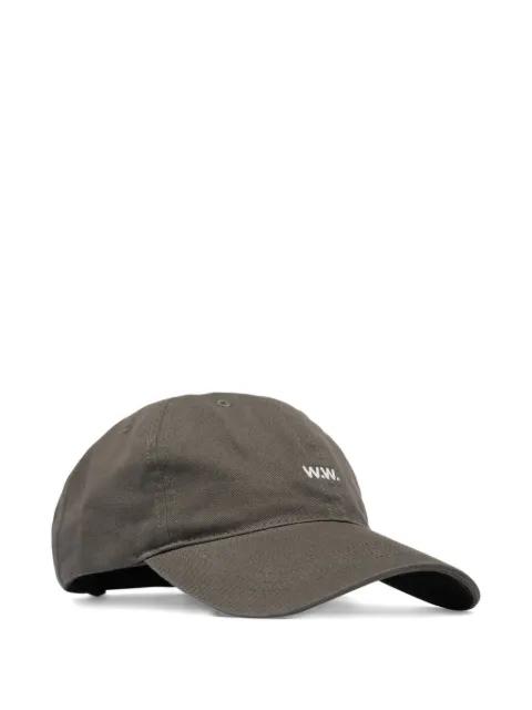 logo-embroidered baseball cap by WOOD WOOD