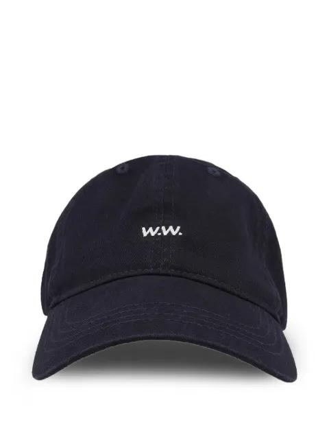 logo-embroidered baseball cap by WOOD WOOD
