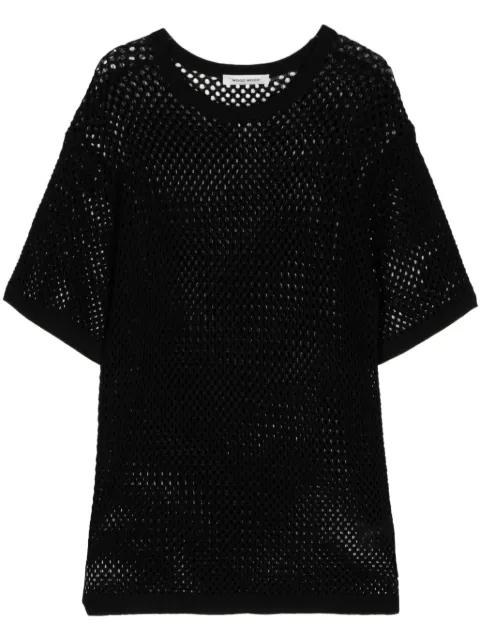 round-neck knit T-shirt by WOOD WOOD