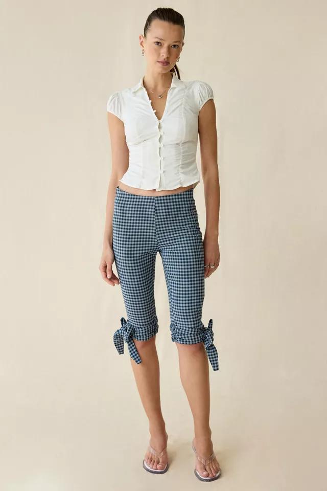 Woodrose Deli Sicily Slim Capri Pants by WOODROSE DELI