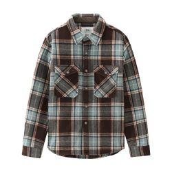 Alaskan Overshirt in Recycled Melton Wool by WOOLRICH