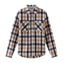 Alaskan Overshirt in Recycled Melton Wool by WOOLRICH
