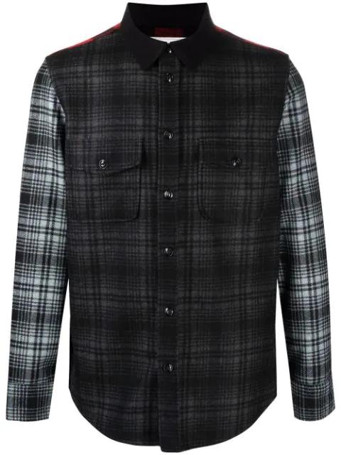Alaskan patchwork overshirt by WOOLRICH