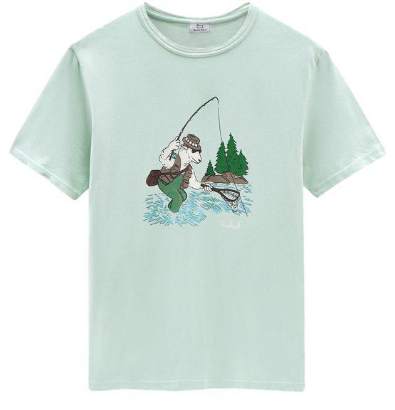 Animated Sheep Logo T-Shirt by WOOLRICH