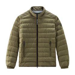 Bering tech lightweight hybrid down jacket in microfibre by WOOLRICH