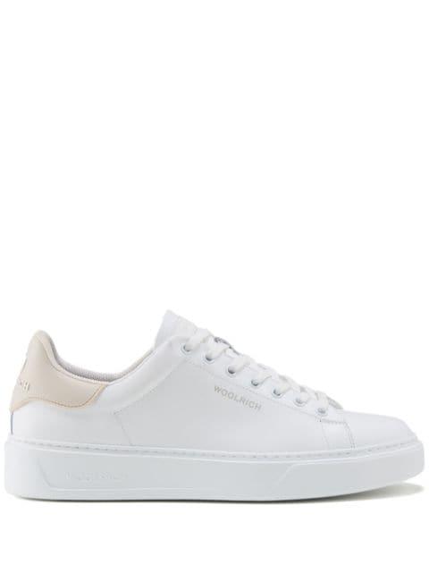 Classic Court leather sneakers by WOOLRICH