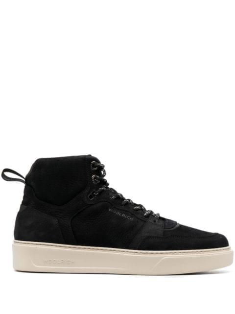 Classic low-top suede sneakers by WOOLRICH