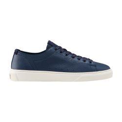 Cloud court sneakers in tumbled leather by WOOLRICH