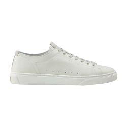 Cloud court sneakers in tumbled leather by WOOLRICH