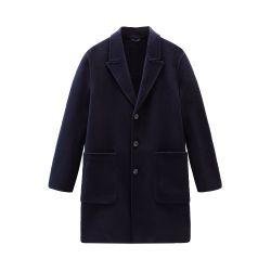 Coat in Manteco Recycled Wool Blend by WOOLRICH