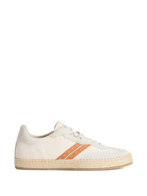 Doubleu suede-detail sneakers by WOOLRICH