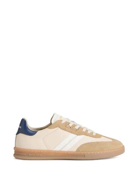 Doubleu suede-details sneakers by WOOLRICH