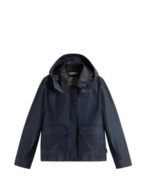 Dundee superwax removable-hood jacket by WOOLRICH