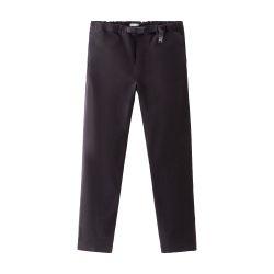 Garment-Dyed Chino Pants in Stretch Cotton Twill by WOOLRICH