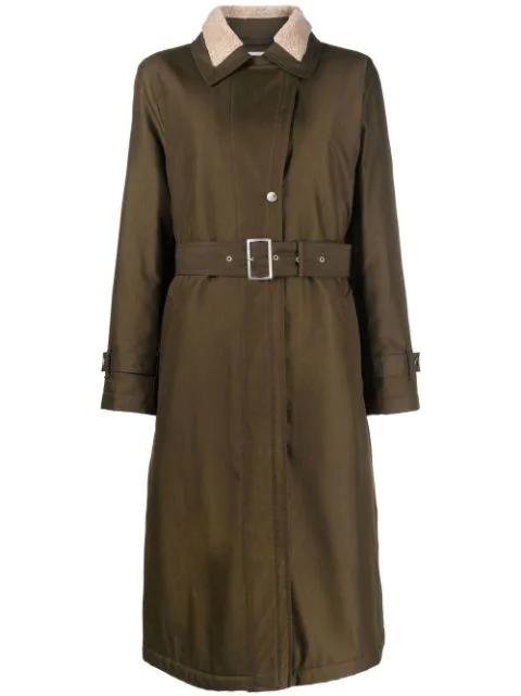 Latimore belted coat by WOOLRICH