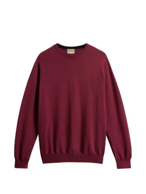 Logo Cotton Crewneck sweater by WOOLRICH