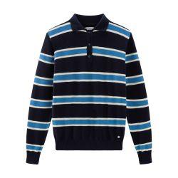 Long-sleeved knit polo by WOOLRICH