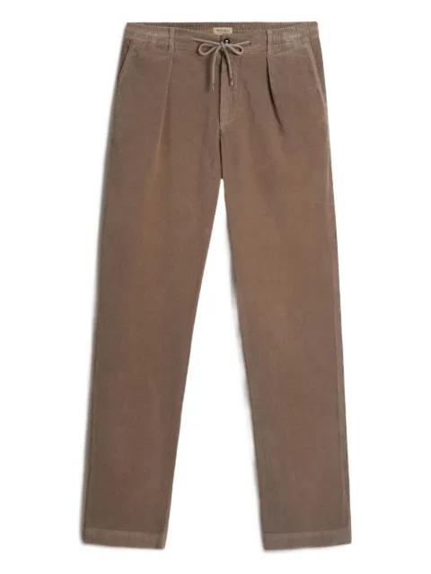 Milton pleated drawstring trousers by WOOLRICH