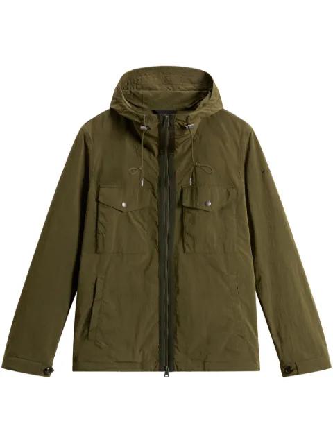 Nylon Poly hoodied jacket by WOOLRICH