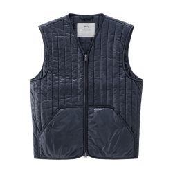 Quilted vest in recycled pertex quantum by WOOLRICH