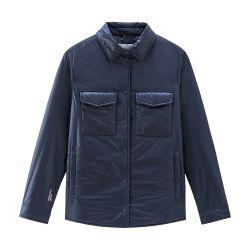 Recycled pertex quantum padded overshirt by WOOLRICH
