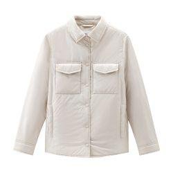 Recycled pertex quantum padded overshirt by WOOLRICH