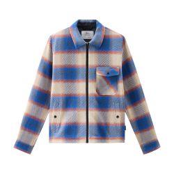 Shirt jacket in manteco recycled cotton blend by WOOLRICH