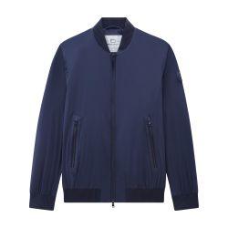 Stretch matt finish nylon bomber jacket by WOOLRICH