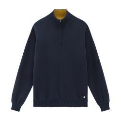 Turtleneck sweater with half-zip by WOOLRICH