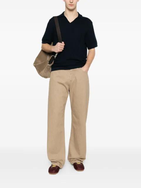 V-neck knitted T-shirt by WOOLRICH