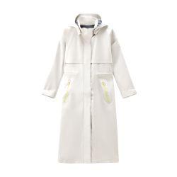 Waterproof parka in light stretch fabric with a detachable hood by WOOLRICH