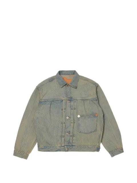 button-fastening denim jacket by WOOLRICH