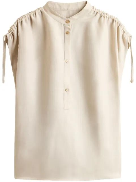 button-up blouse by WOOLRICH