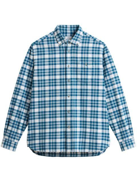 check pattern flannel shirt by WOOLRICH