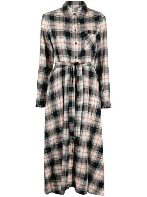 check shirt dress by WOOLRICH